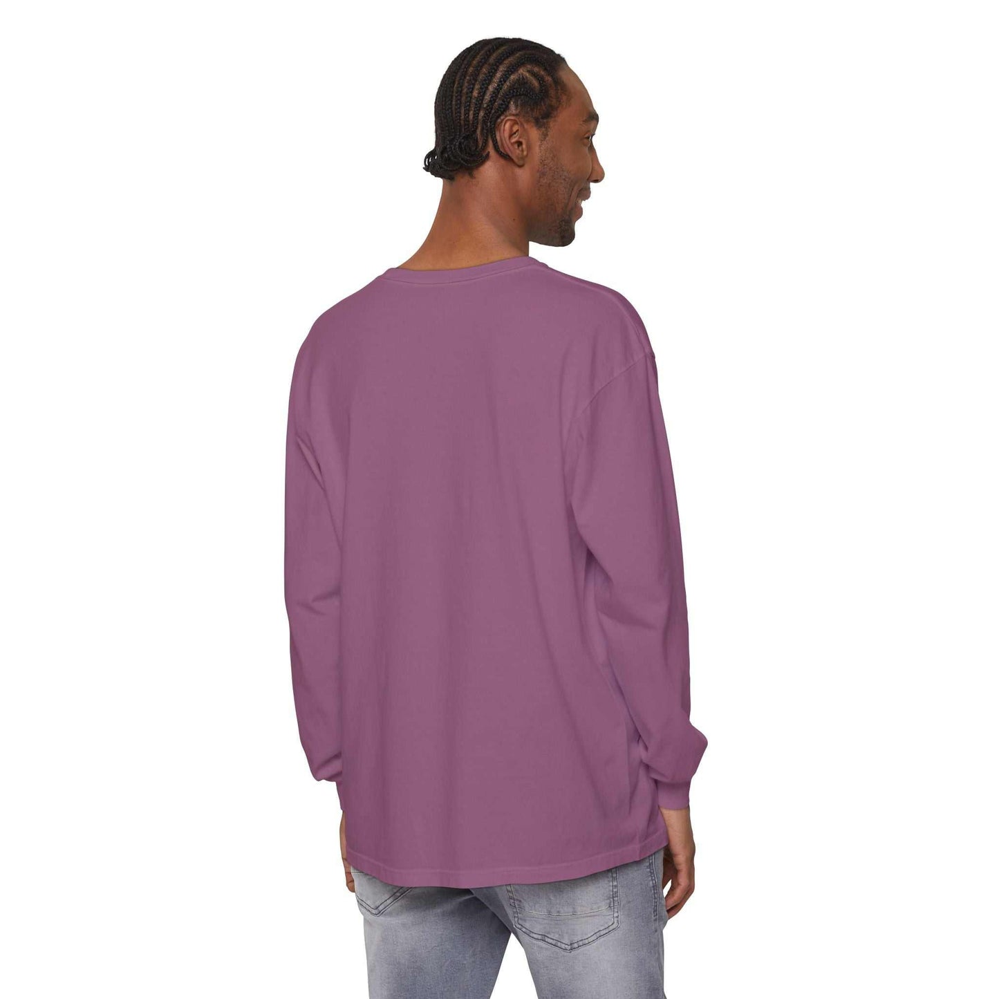 Flying Pigs Graphic Long Sleeve Tee | Comfort Colors 100% Cotton Shirt - Youniverses