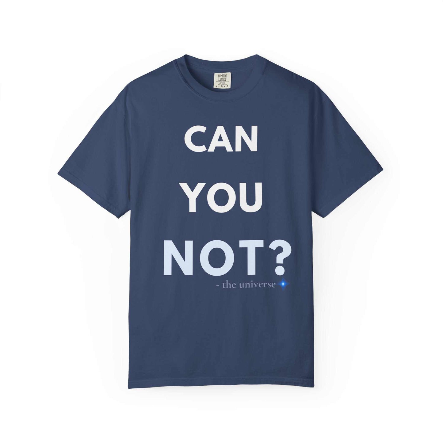 CAN YOU NOT? T‑Shirt — Olive Graphic Tee with Bold Slogan