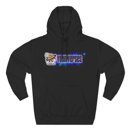 Youniverses Curiosity Star Hoodie – Unisex Fleece Space Pullover - Youniverses