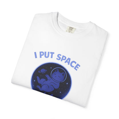 Space Personal Space T-Shirt — "I Put Space in Personal Space" Astronaut Tee