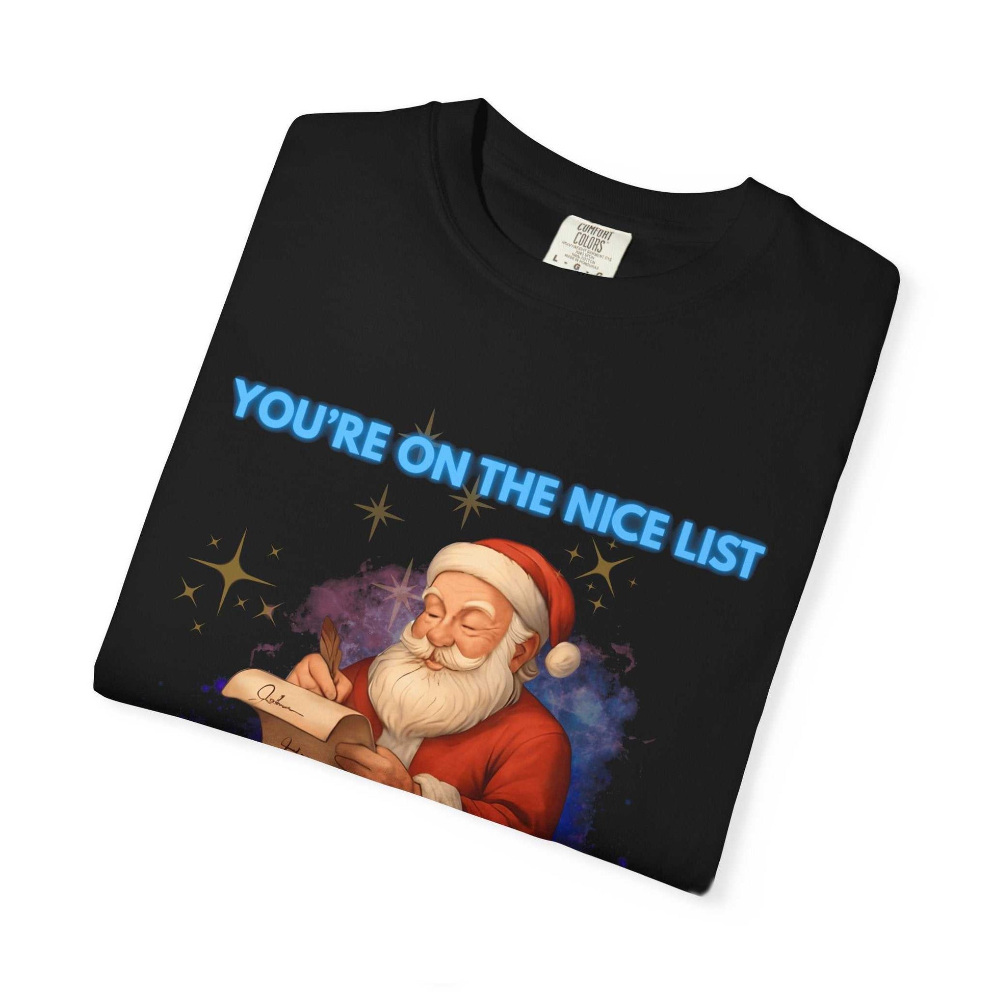 Santa Nice List T‑Shirt
