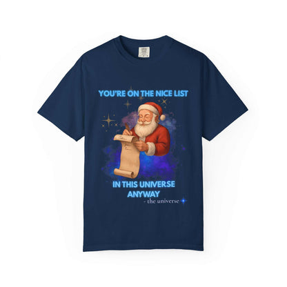 Santa Nice List T‑Shirt