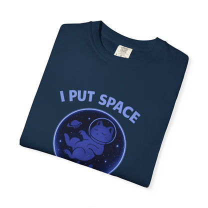 Space Personal Space T-Shirt — "I Put Space in Personal Space" Astronaut Tee