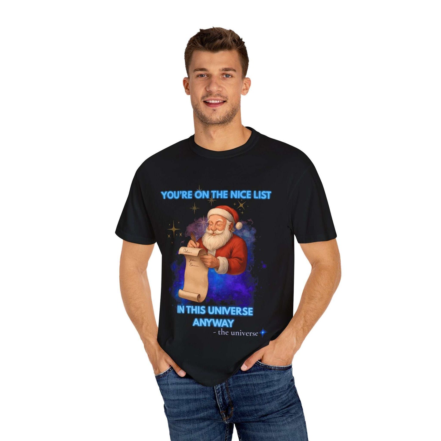Santa Nice List T‑Shirt
