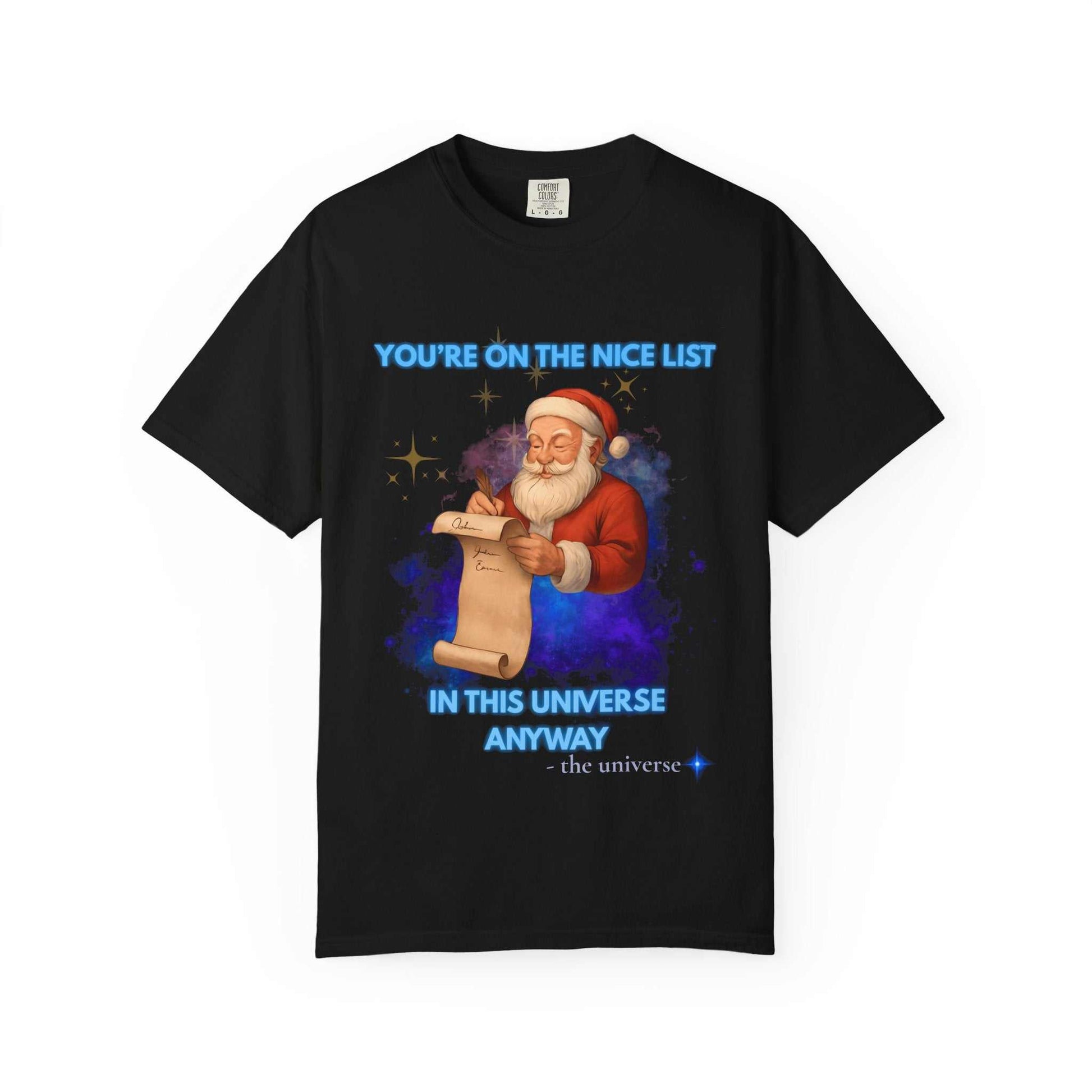 Santa Nice List T‑Shirt