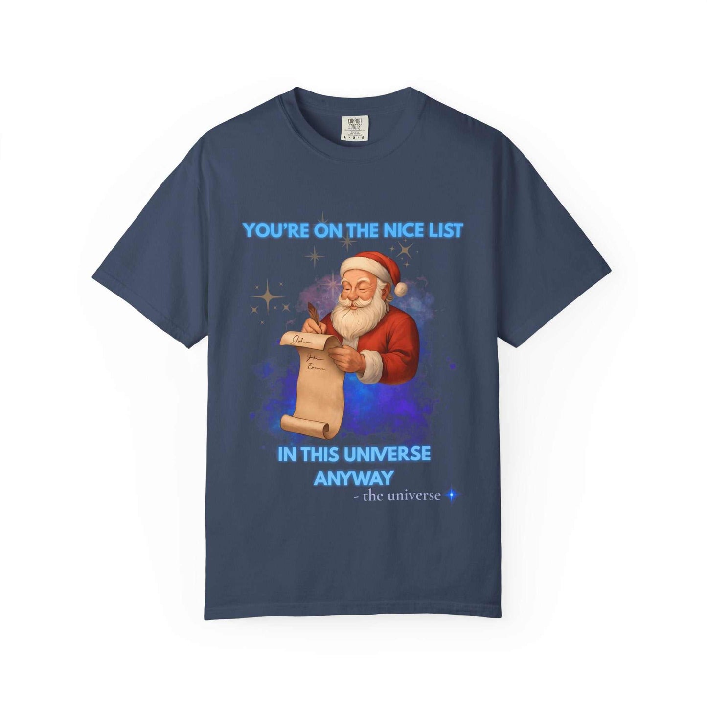 Santa Nice List T‑Shirt