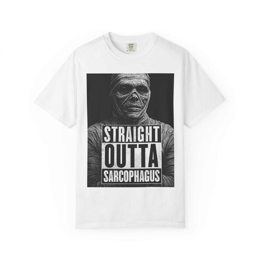 Straight Outta Sarcophagus Mummy T-Shirt