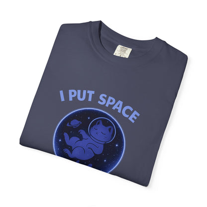 Space Personal Space T-Shirt — "I Put Space in Personal Space" Astronaut Tee