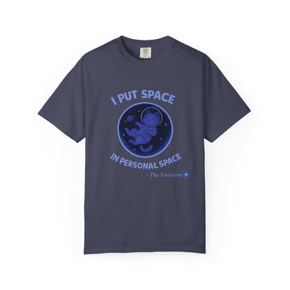 Space Personal Space T-Shirt — "I Put Space in Personal Space" Astronaut Tee