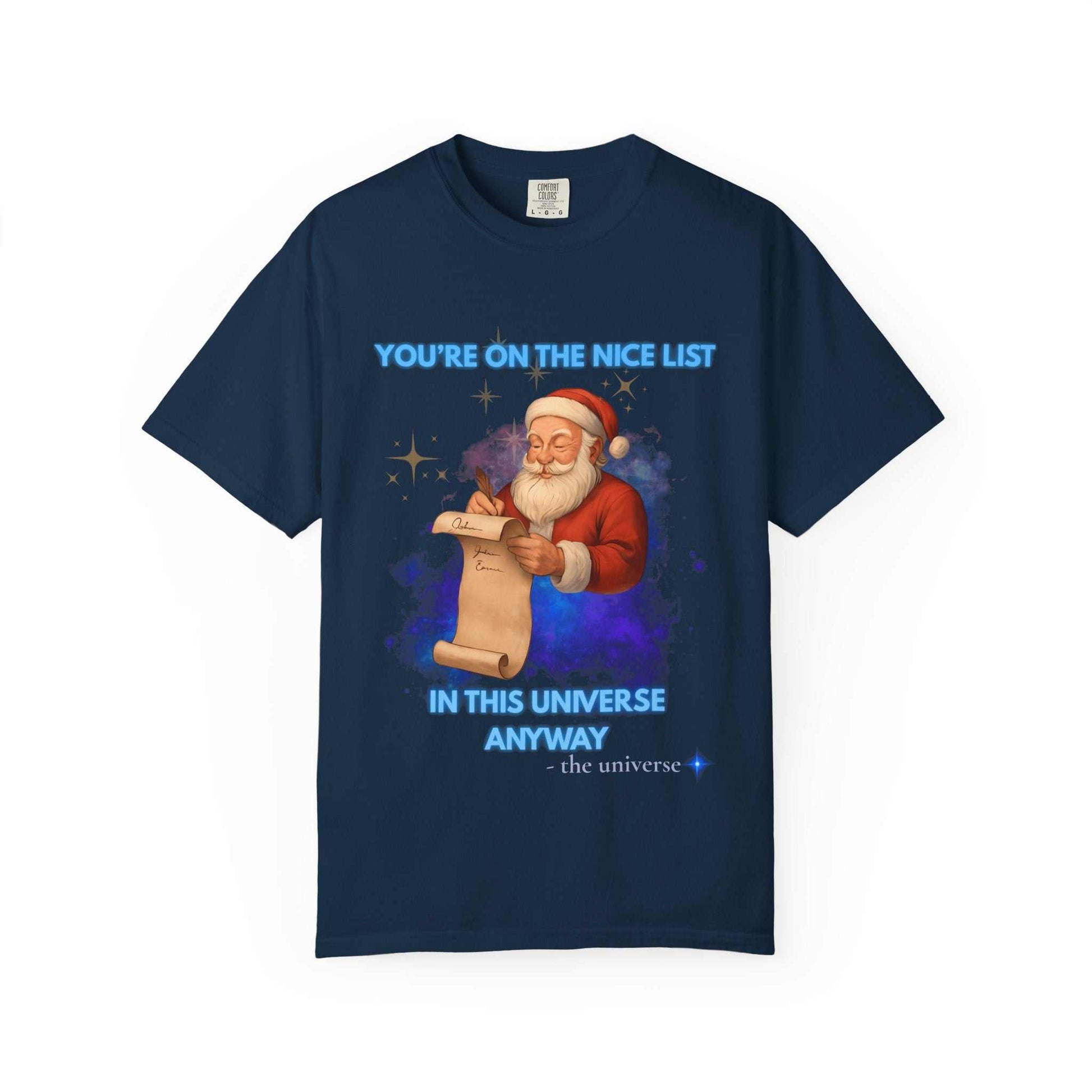 Santa Nice List T‑Shirt