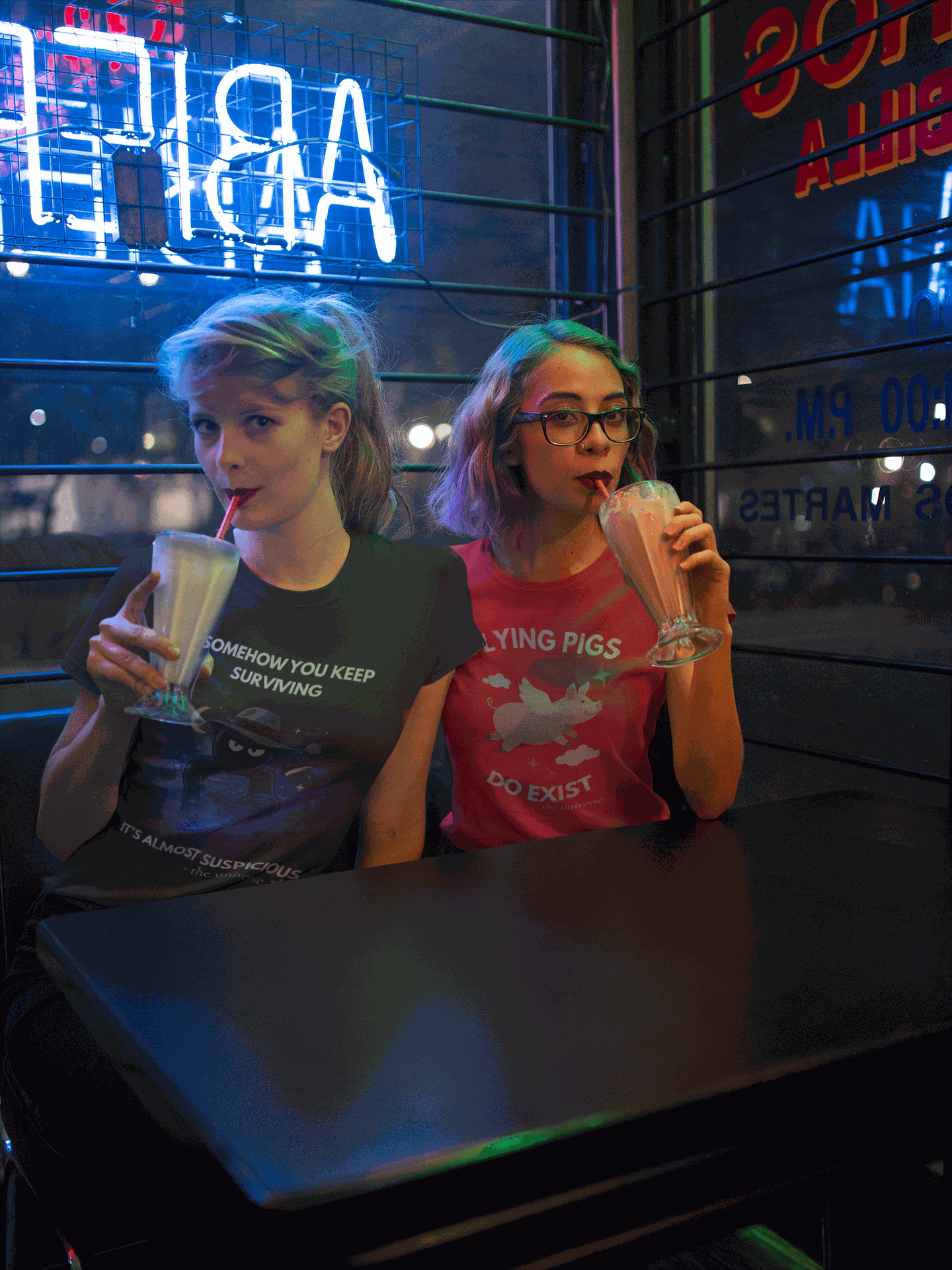 Funny Detective T-Shirt – “It’s Almost Suspicious” Cosmic Design