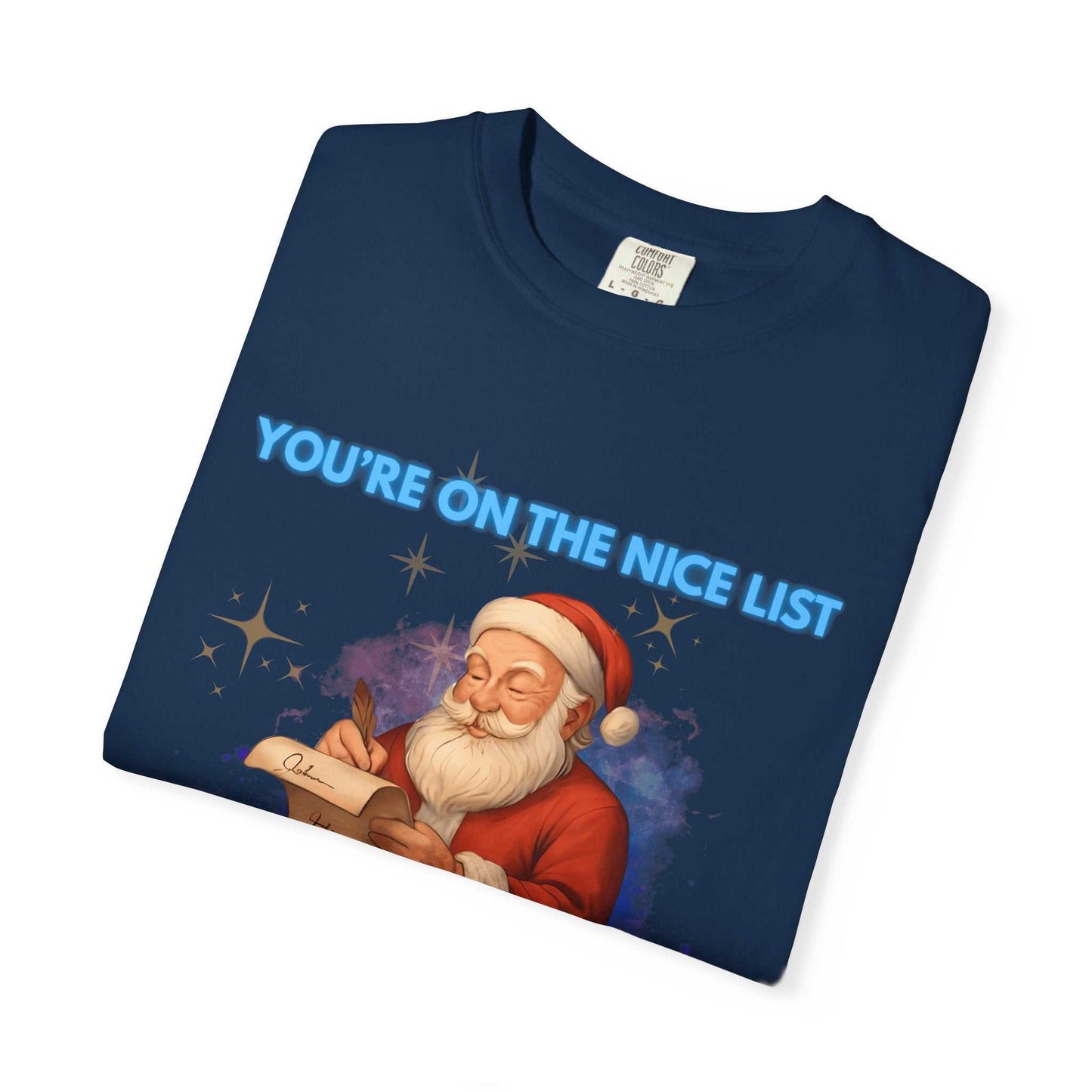 Santa Nice List T‑Shirt