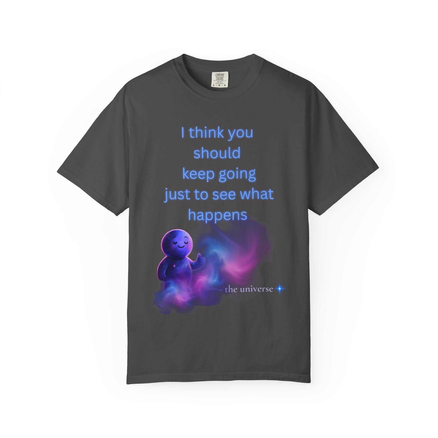 Keep Going Space Baby Tee