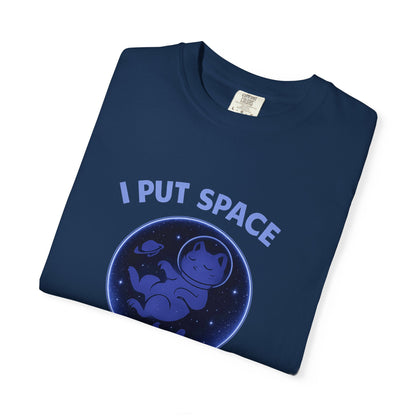 Space Personal Space T-Shirt — "I Put Space in Personal Space" Astronaut Tee