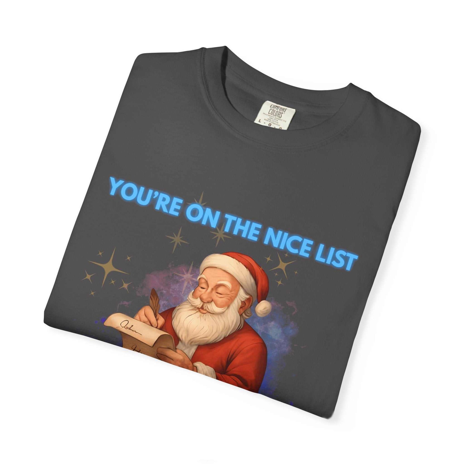 Santa Nice List T‑Shirt