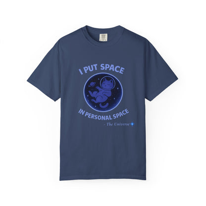 Space Personal Space T-Shirt — "I Put Space in Personal Space" Astronaut Tee