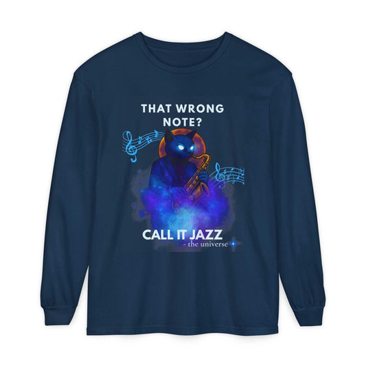 That Wrong Note? Call It Jazz - Musician Galaxy Long Sleeve Tee