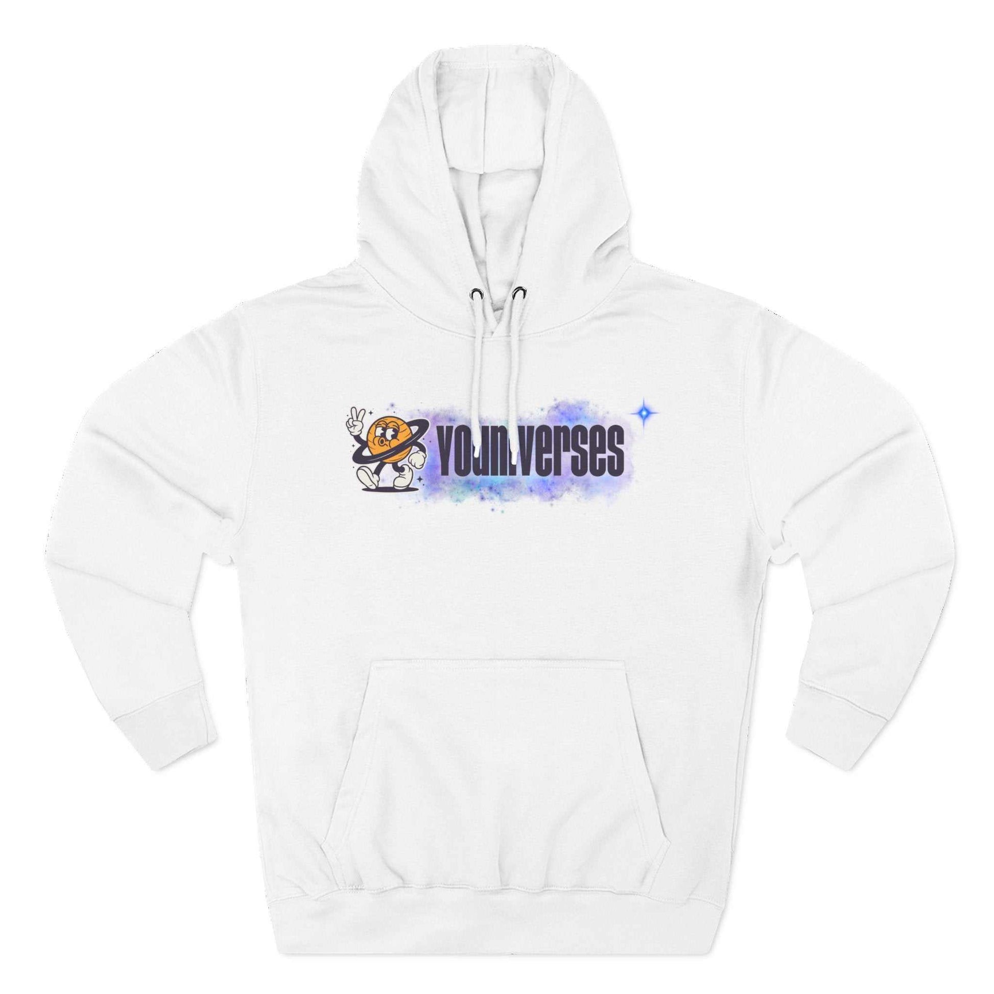 Youniverses Curiosity Star Hoodie – Unisex Fleece Space Pullover - Youniverses