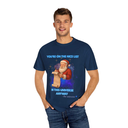 Santa Nice List T‑Shirt