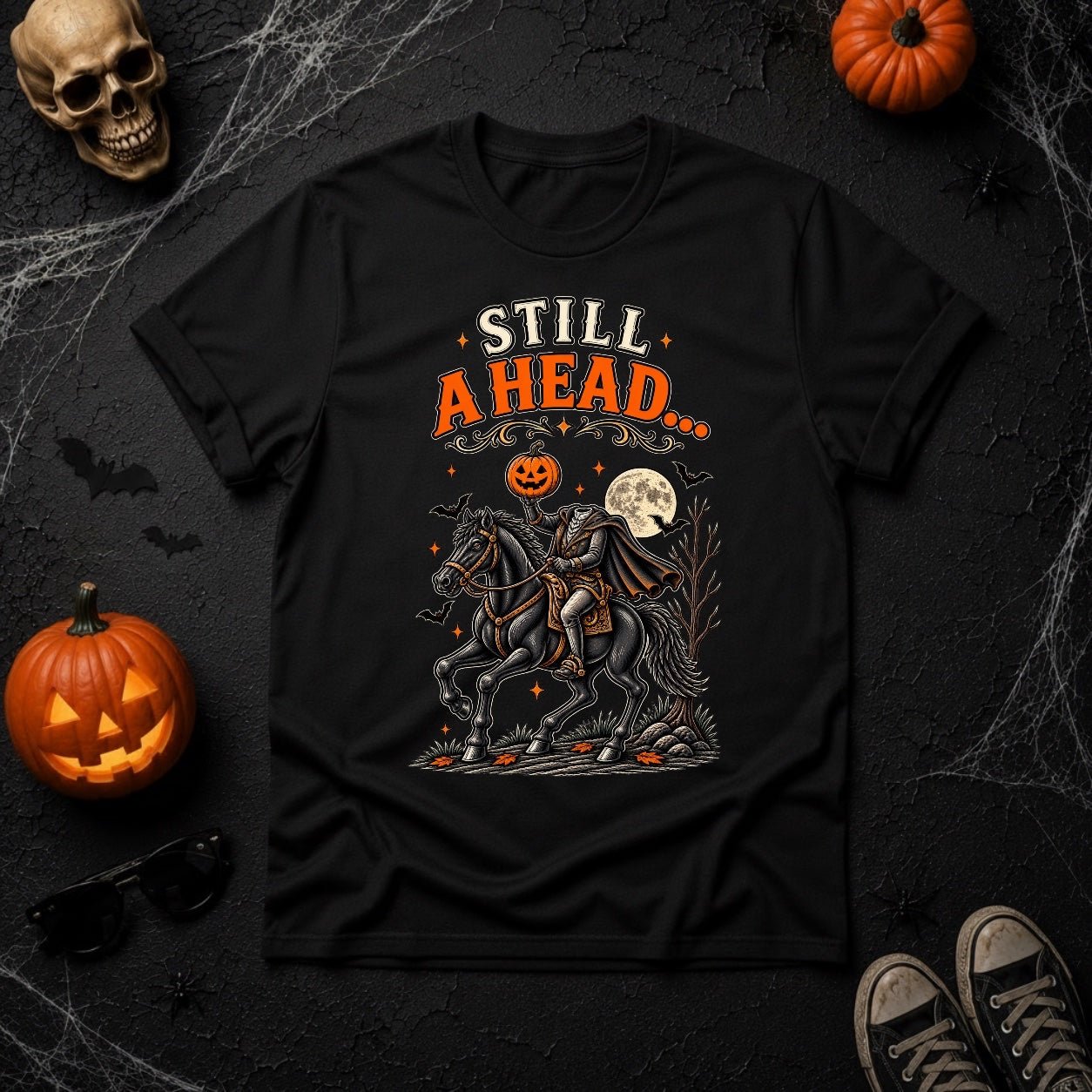 Headless Horseman Halloween Graphic Holiday & Seasonal Decor - Youniverses