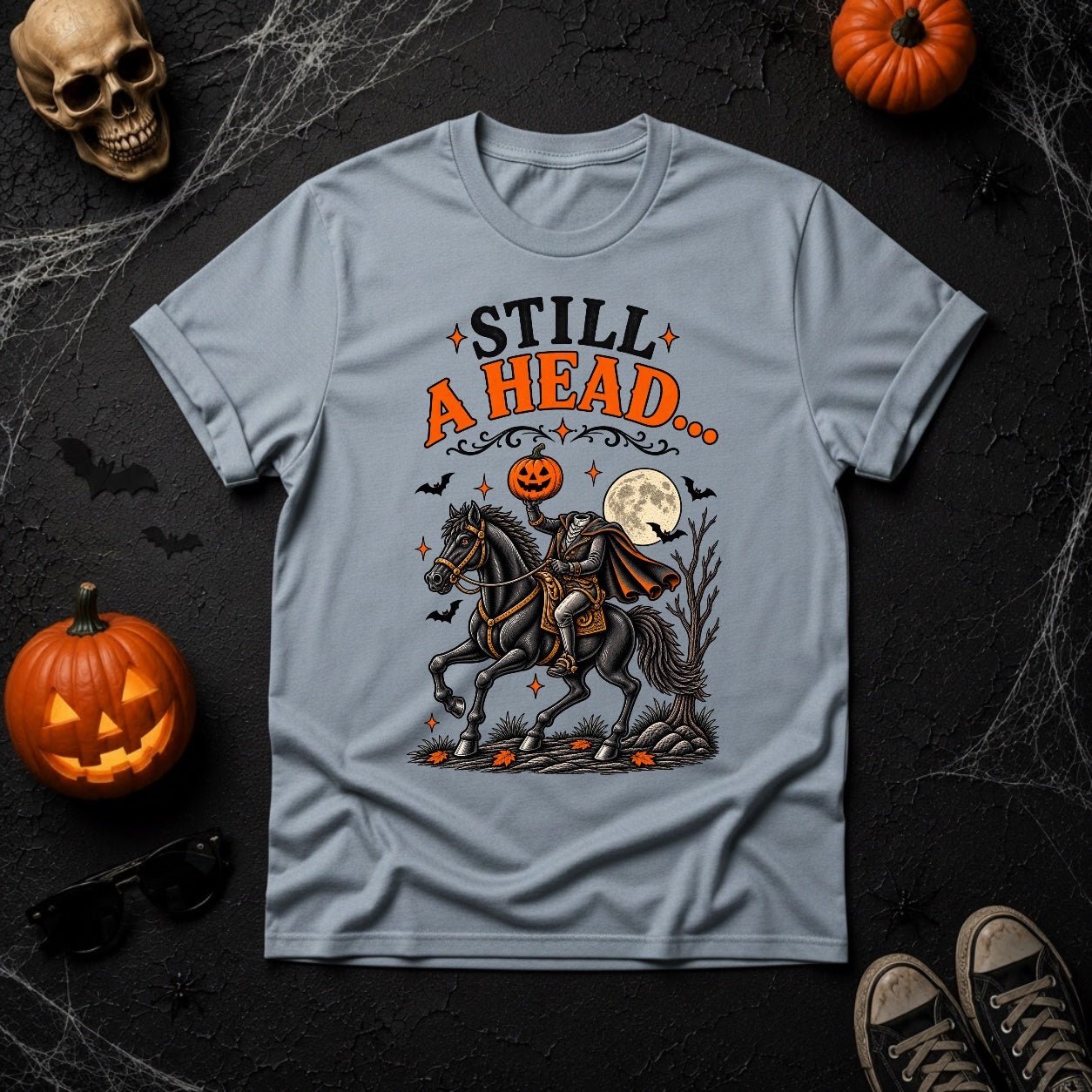 Headless Horseman Halloween Graphic Holiday & Seasonal Decor - Youniverses