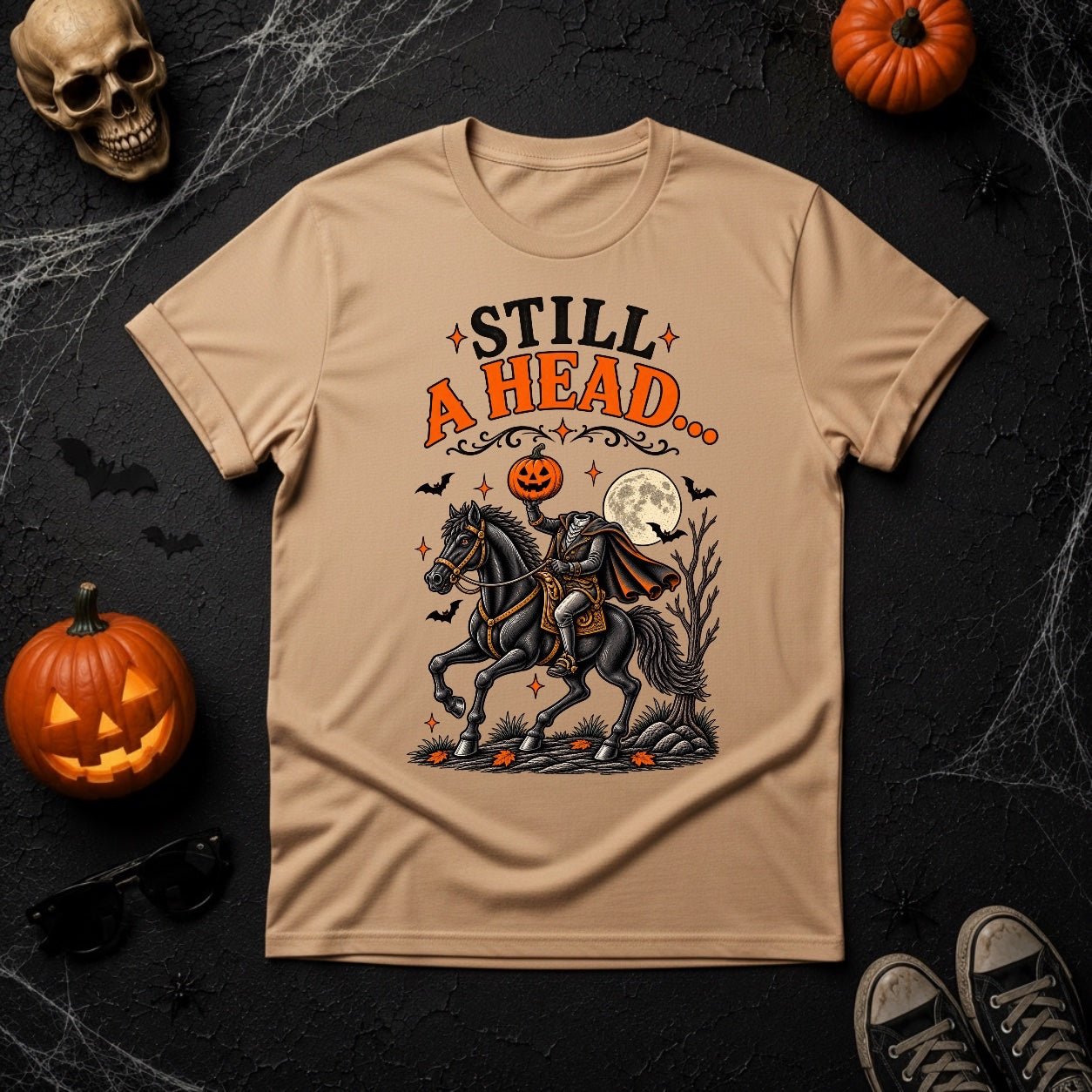 Headless Horseman Halloween Graphic Holiday & Seasonal Decor - Youniverses