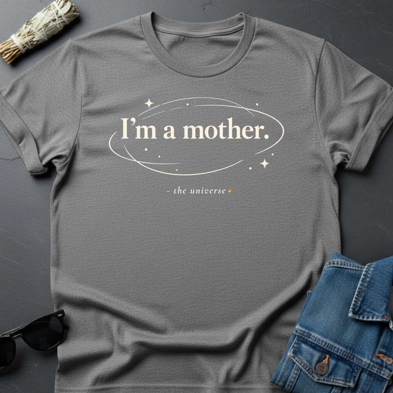 I’m a Mother. Minimalist Inspirational T-Shirt | Youniverses - Youniverses