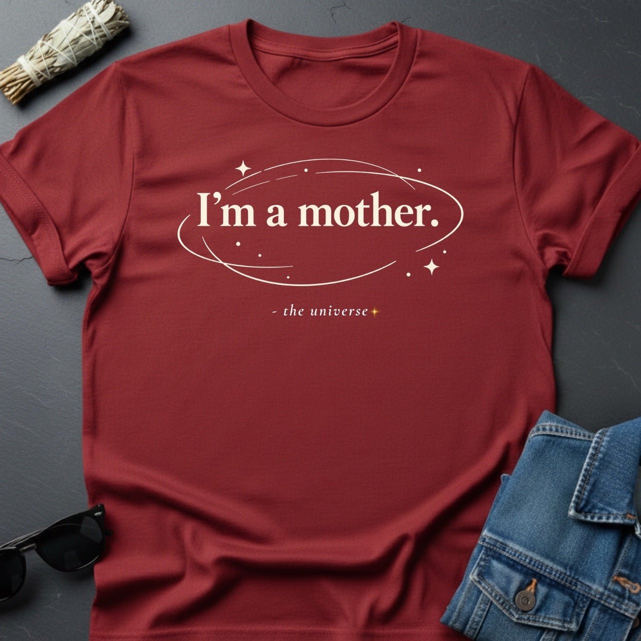 I’m a Mother. Minimalist Inspirational T-Shirt | Youniverses - Youniverses