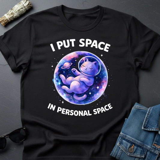 I Put Space in Personal Space – Graphic T-Shirt | Youniverses - Youniverses