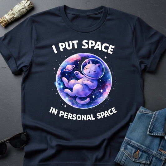 I Put Space in Personal Space – Graphic T-Shirt | Youniverses - Youniverses
