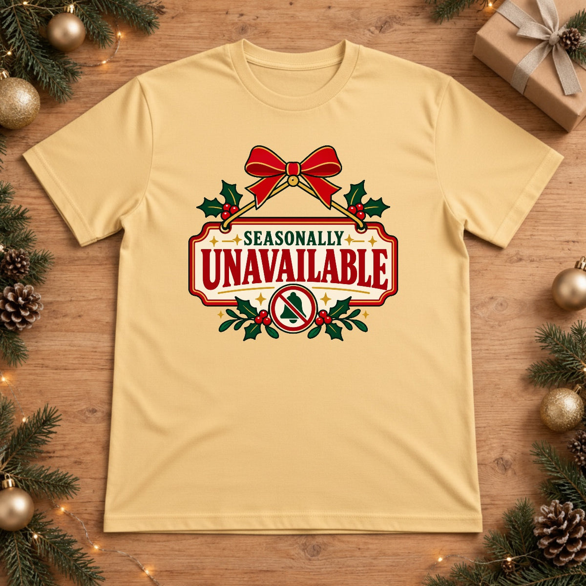 Seasonally Unavailable Sign - Butter