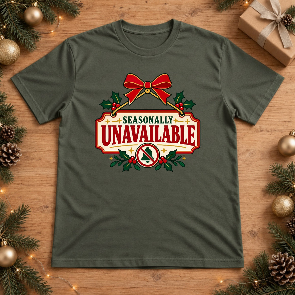 Seasonally Unavailable Sign - Moss