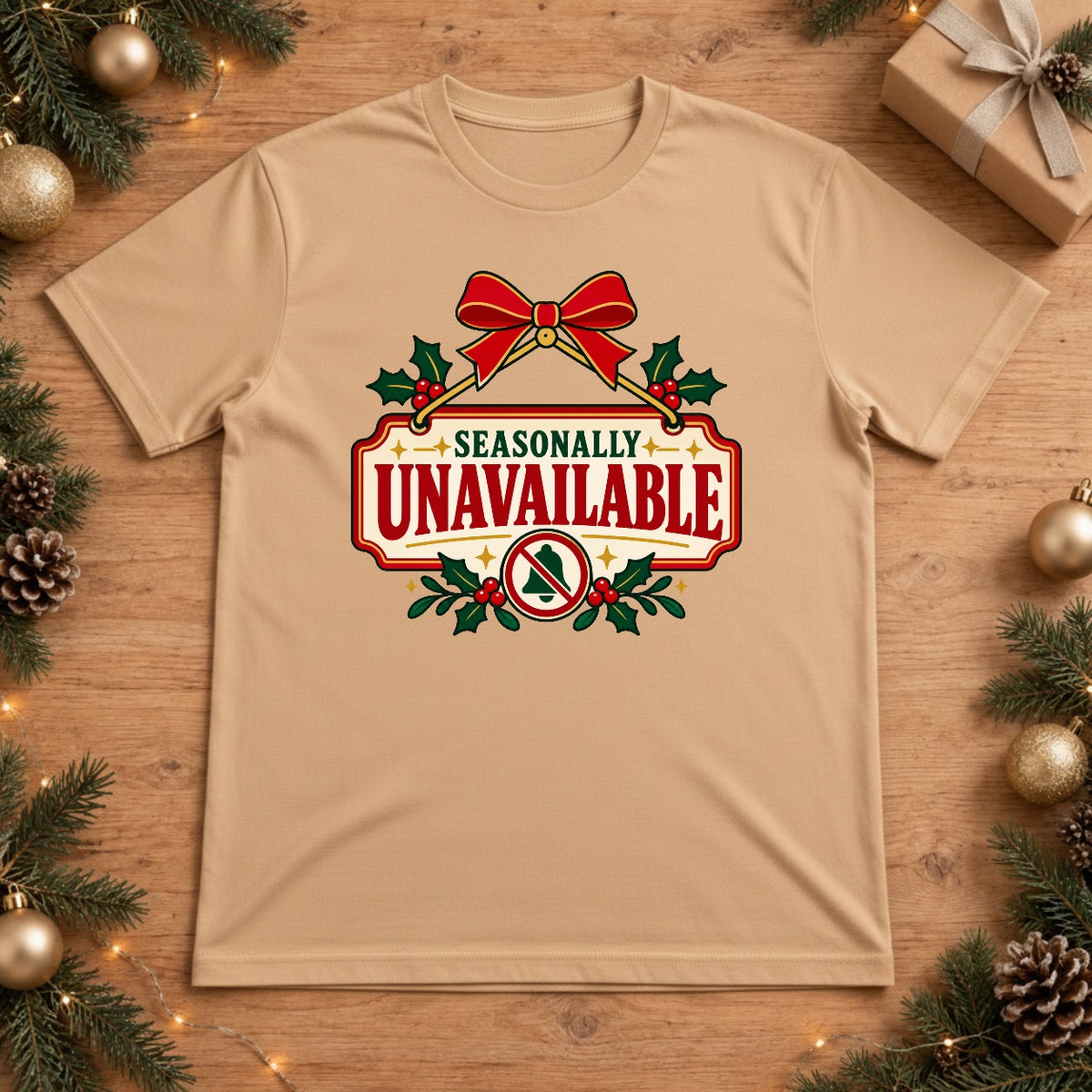Seasonally Unavailable Sign - Sandstone