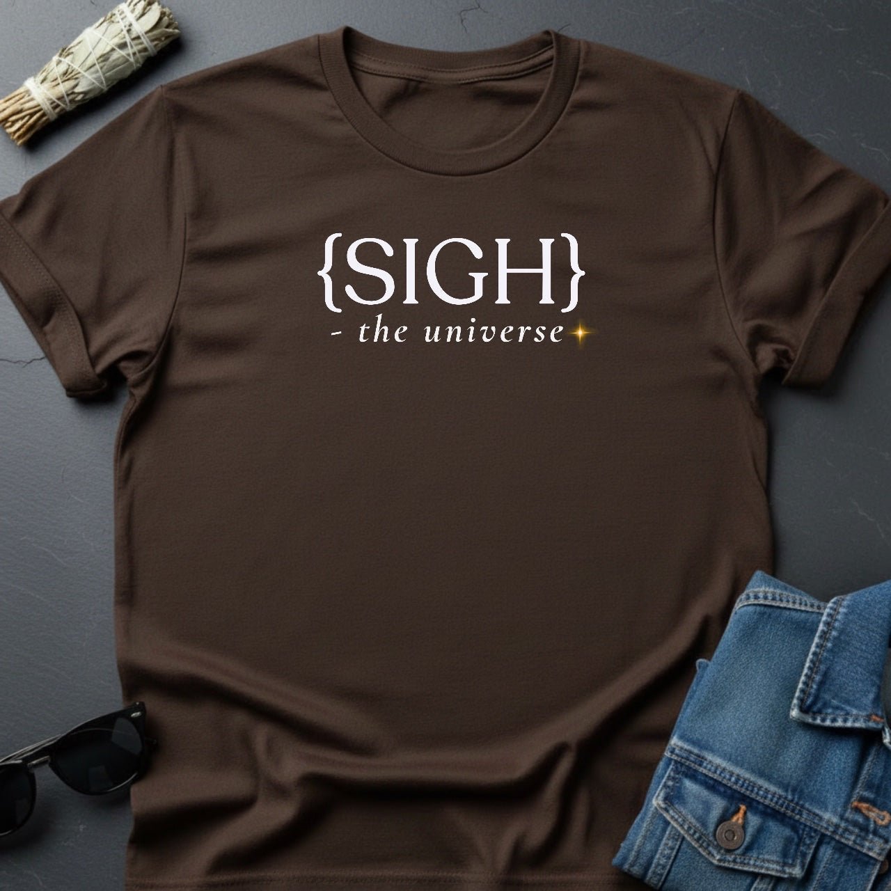 {Sigh} – Minimalist Sarcastic T-Shirt | Youniverses - Youniverses