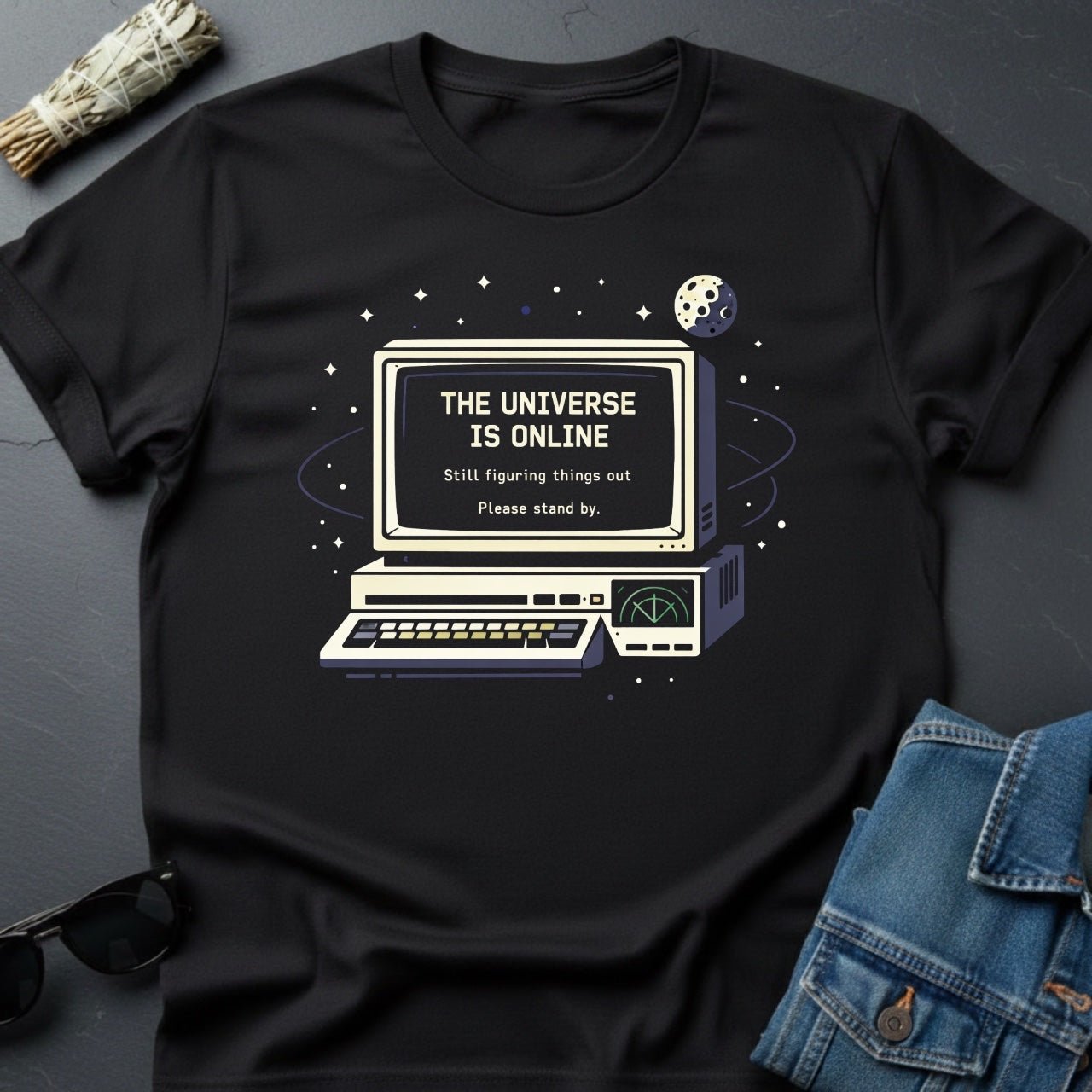 The Universe Is Online – Inspirational T-Shirt | Youniverses - Youniverses