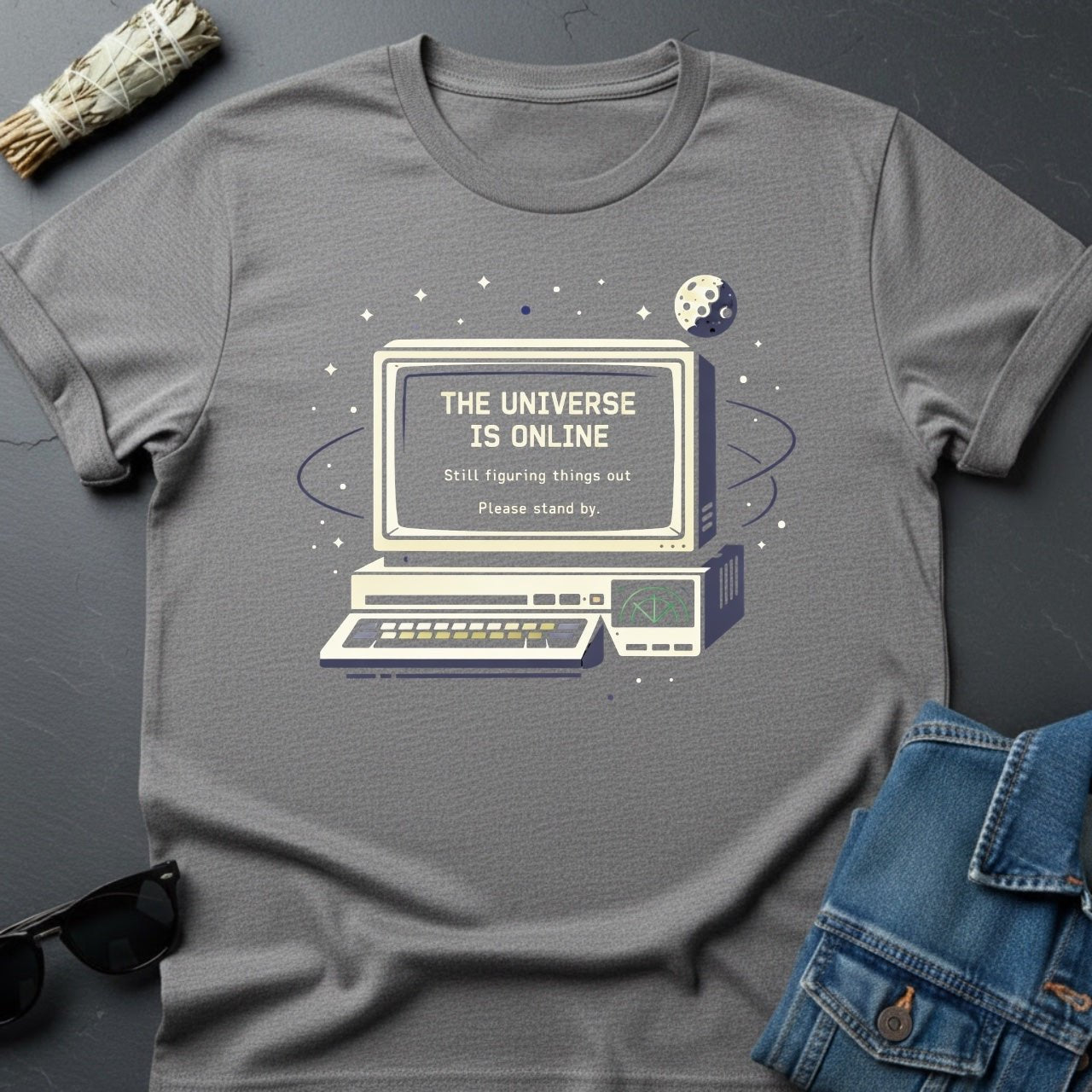 The Universe Is Online – Inspirational T-Shirt | Youniverses - Youniverses