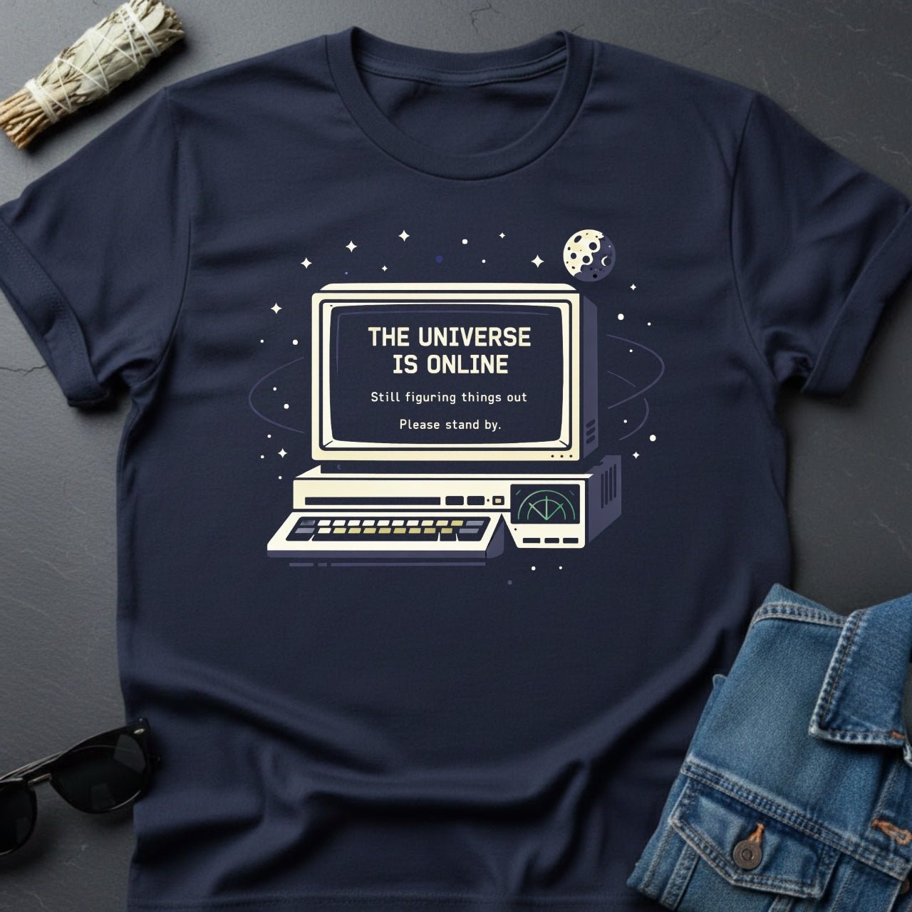 The Universe Is Online – Inspirational T-Shirt | Youniverses - Youniverses